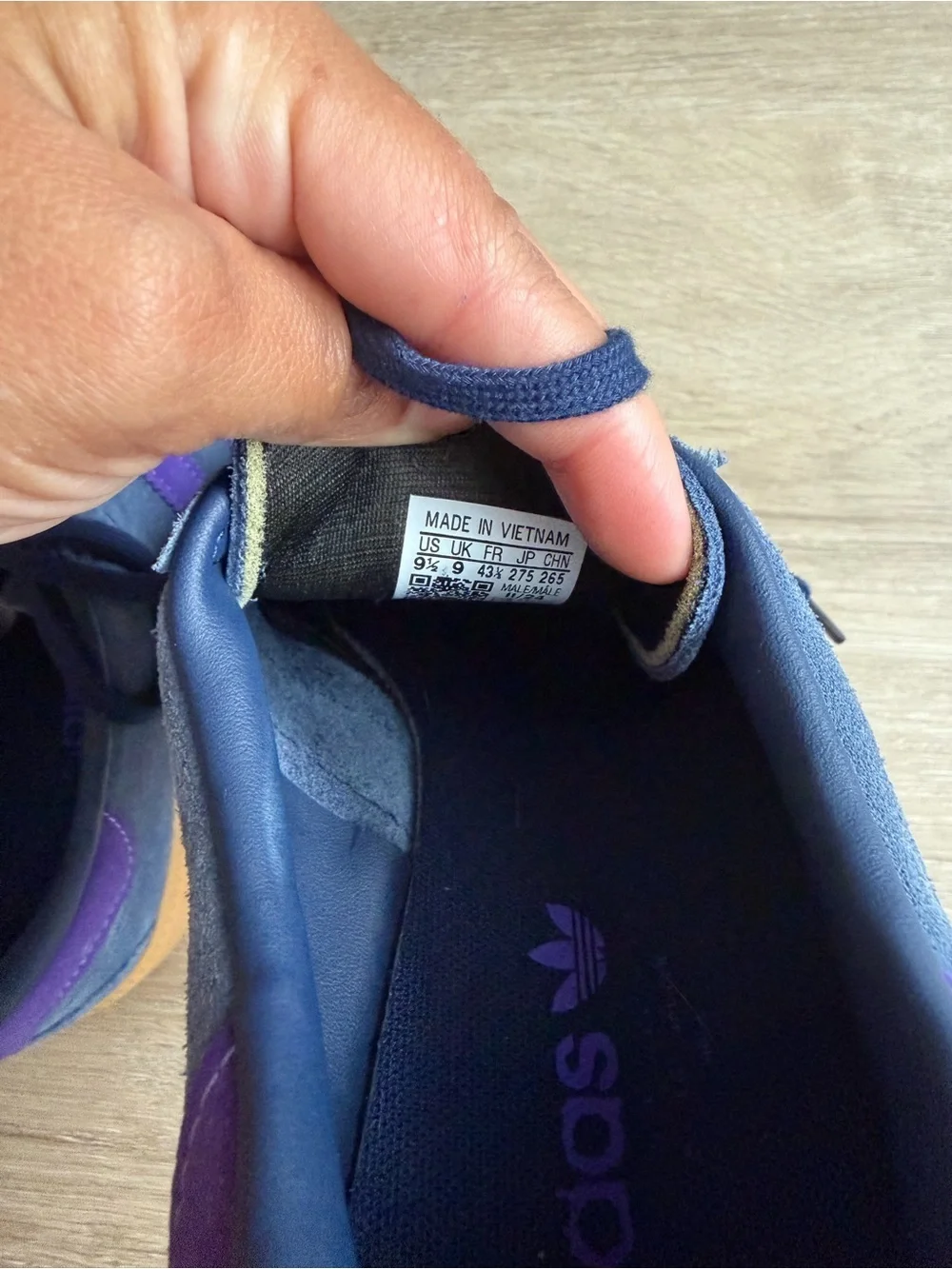 adidas questions leave